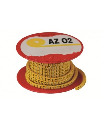 Колечко маркировочное P, 4-8мм. черное на желтом DKC AZS4PPBY в Симферополе Крепежные изделия Pintop.ru