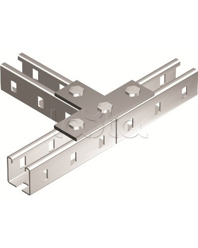 Пластина соединительная Т-обр., горячеоцинкованная DKC BMD1031HDZ в Симферополе Аксессуары для лотков Pintop.ru