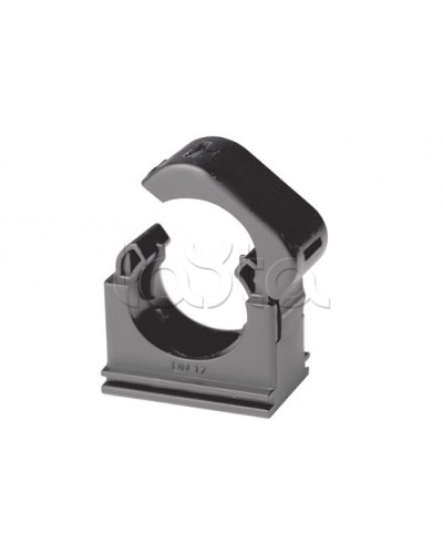 Держатель с крышкой DN 7 мм, полиамид, цвет чёрный DKC PASW07N в Симферополе Крепежные изделия Pintop.ru