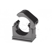 Держатель с крышкой DN 12 мм, полиамид, цвет чёрный DKC (PASW12N)