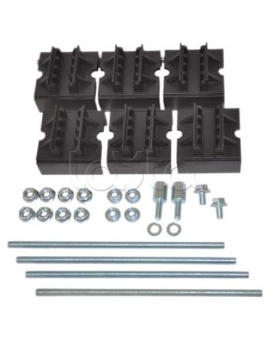 Набор шинодержателей толщиной 10 мм, 4 полюса DKC (R5BSEV2/10TN) в Симферополе Держатели, клипсы, скобы Pintop.ru
