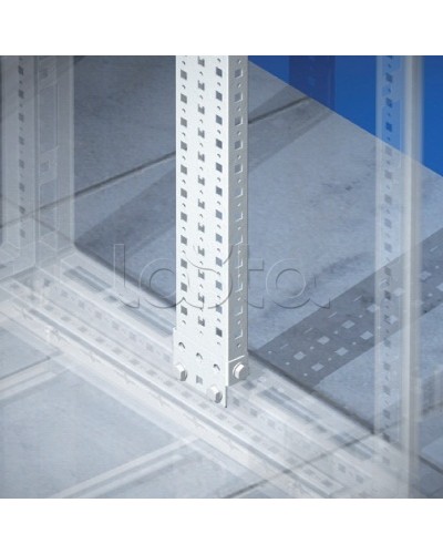 Рейки вертикальные, широкая, для шкафов CQE В=1800мм, 1 упаковка - 2шт. DKC R5PDV18 в Симферополе Аксессуары для стоек и шкафов Pintop.ru