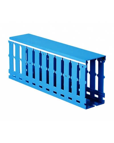 Короб перфорированный, синий RL6 60x80 DKC 01262RL в Симферополе Аксессуары для кабель-канала Pintop.ru