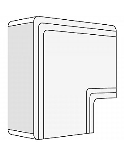 Угол плоский 100x80 NPAN DKC 01749 в Симферополе Аксессуары для кабель-канала Pintop.ru