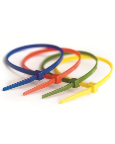 Хомут-стяжка нейлоновый, стандартный PL6.6 3.6х200 мм зеленый DKC 25214CV (100 шт/уп) в Симферополе Стяжки-хомуты Pintop.ru