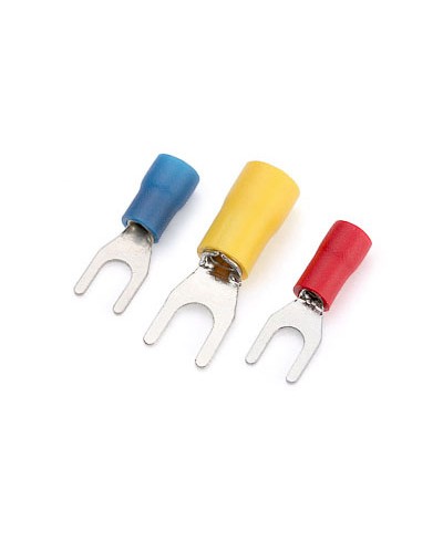 Наконечник вилочный с изолир.фланцем 1,5-2,5 кв.мм 3,5 мм (НВИ) DKC 2B135P в Симферополе Крепежные изделия Pintop.ru