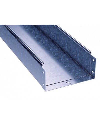 Лоток неперф. 300x100 металл. L3000 толщ.1,0 мм DKC (3510410) в Симферополе Кабельные лотки Pintop.ru