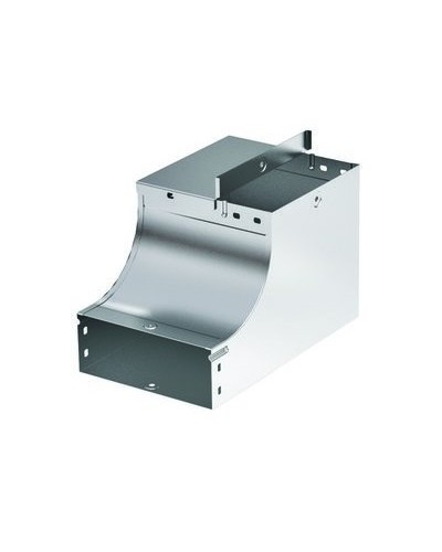 Угол CSSD 90 вертикальный внутр. переходник прав. осн.400 H50 DKC 37665K в Симферополе Аксессуары для лотков Pintop.ru