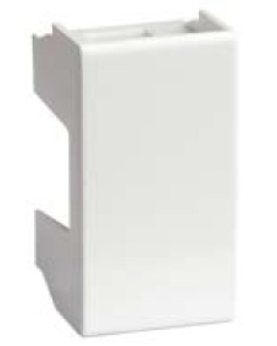 Заглушка на 1 модуль, «Viva», белая DKC 45016 в Симферополе Аксессуары для кабель-канала Pintop.ru