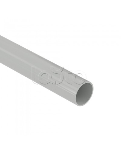 Труба глад. ПВХ 40 мм 3 м жесткая атмосферостойкая серый (30 м) DKC (63940UF) в Симферополе Гладкая труба Pintop.ru