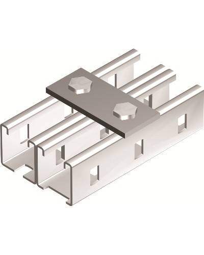 Пластина соединительная, длина 90 мм, 2отв., горячеоцинкованная DKC BMD1011HDZ в Симферополе Аксессуары для лотков Pintop.ru