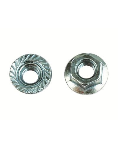 Гайка с насечкой, препятствующей откручиванию М5 (200 шт/уп) DKC (CM100500) в Симферополе Крепеж Pintop.ru