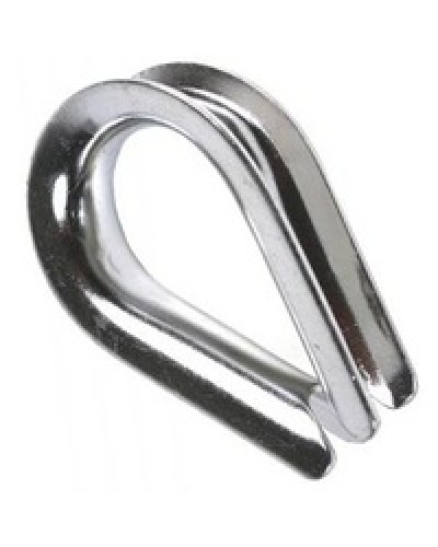 Коуш стальной оцинкованный под трос D5 DKC CM621005 в Симферополе Трос и аксессуары Pintop.ru