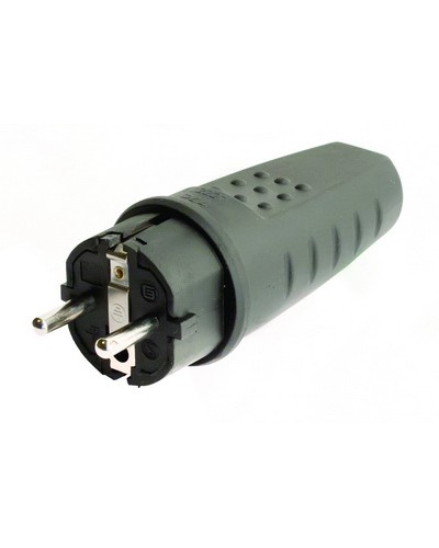 Вилка Schuko. Каучук. DKC DIS1103100 в Симферополе Аксессуары для стоек и шкафов Pintop.ru