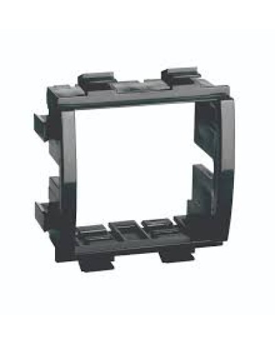 Каркас под 2 модуля Brava, чёрный DKC (F0000MB) в Симферополе Блоки розеток Pintop.ru