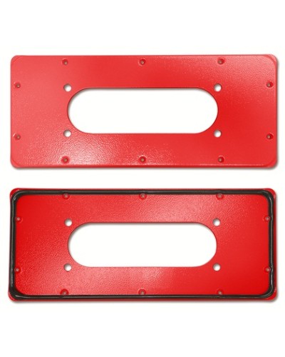 Фланец красный для ST с перф. Тип 5 DKC R5FPST03-RAL3000 в Симферополе Аксессуары для стоек и шкафов Pintop.ru