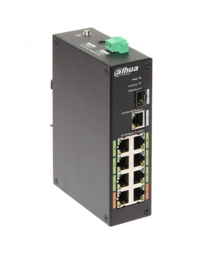 РоЕ-коммутатор 10-портовый Dahua DH-LR2110-8ET-120 в Симферополе Коммутаторы Pintop.ru