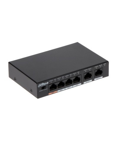 Коммутатор 4 портовый Dahua DH-PFS3006-4ET-60 в Симферополе Коммутаторы Pintop.ru