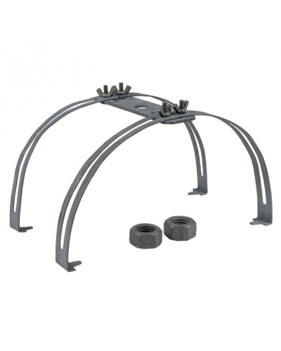 Держатель молниеприемника 1-2 метра на круглый конек двойной EKF PROxima (lp-04002) в Симферополе Электротехническое оборудование Pintop.ru