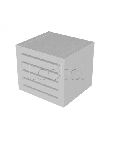 Вентиляционный блок TEHSTRONG VB 100x100x40 (EI 90) EKF (vb10040) в Симферополе Аксессуары для лотков Pintop.ru