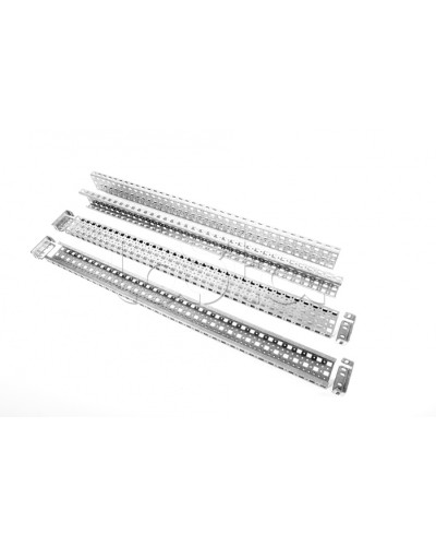 Шина монтажная 23х73 с держателем для шкафов EMS высота/ширина/глубина 600 мм Elbox EMS-RM-73.23.600 в Симферополе Аксессуары для стоек и шкафов Pintop.ru