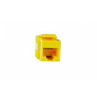 Модуль UTP категории 5е keystone, желтый Eurolan (16B-U5-03YL)