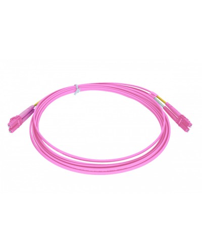 Шнур оптический duplex 2х50/125, OM4, LC-LC, 3 м Eurolan 41F-40-LC-LC-03 в Симферополе Патч-корды и пигтейлы Pintop.ru