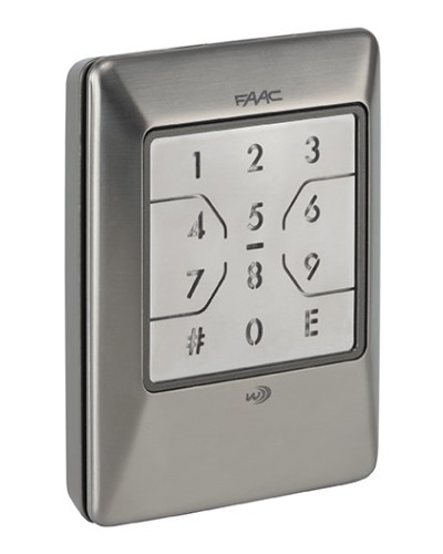 Клавиатура беспроводная радиокодовая Faac 404037 в Симферополе Запчасти для шлагбаумов и автоматики Pintop.ru