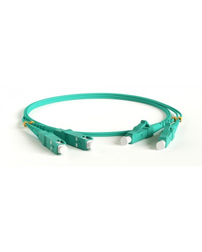 Патч-корд волоконно-оптический Hyperline FC-D2-503-SC/PR-SC/PR-H-10M-LSZH-AQ в Симферополе Патч-корды оптические Pintop.ru