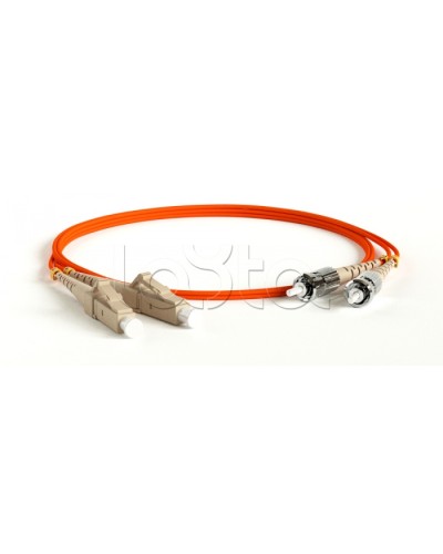 Патч-корд волоконно-оптический Hyperline FC-D2-50-LC/PR-ST/PR-H-10M-LSZH-OR в Симферополе Патч-корды оптические Pintop.ru