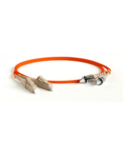 Патч-корд волоконно-оптический Hyperline FC-D2-62-LC/PR-ST/PR-H-20M-LSZH-OR в Симферополе Патч-корды оптические Pintop.ru