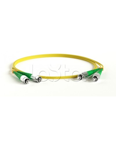 Патч-корд волоконно-оптический Hyperline FC-D2-9-FC/AR-LC/AR-H-1M-LSZH-YL в Симферополе Патч-корды оптические Pintop.ru