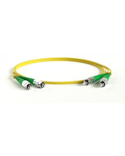 Патч-корд волоконно-оптический Hyperline FC-D2-9-FC/AR-SC/AR-H-5M-LSZH-YL в Симферополе Патч-корды оптические Pintop.ru