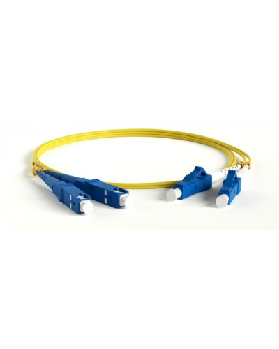 Патч-корд волоконно-оптический Hyperline FC-D2-9-SC/UR-SC/UR-H-10M-LSZH-BK в Симферополе Патч-корды оптические Pintop.ru