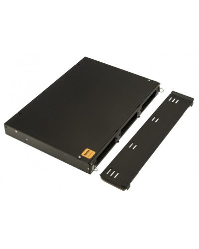 Бокс оптический 19 Hyperline FO-19V-1U-3xSLT-W130H30-24UN-BK в Симферополе Кросс оптический Pintop.ru