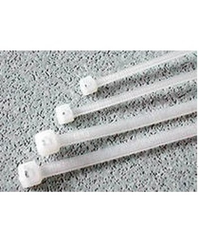 Хомут-стяжка нейлоновый, неоткрывающийся, 250х3.6 мм, белые Hyperline GT-250IC (100 шт/уп) в Симферополе Стяжки-хомуты Pintop.ru