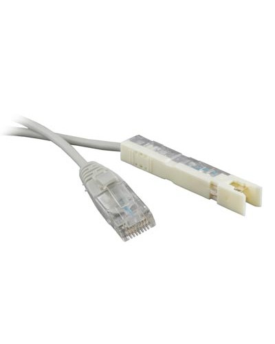 Патч-корд Hyperline PC-110-RJ45-1P-CX-3M-LSZH-GY в Симферополе Патчкорды (медные) Pintop.ru