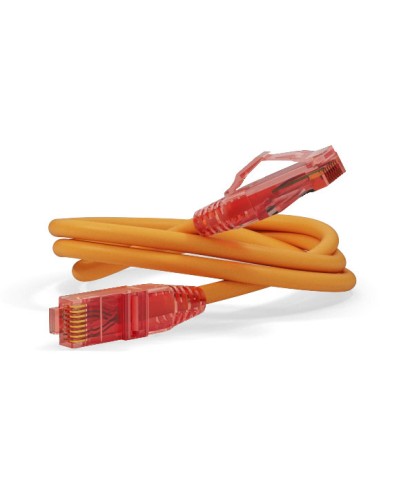 Патч-корд U/UTP Hyperline PC-LPM-UTP-RJ45-RJ45-C5e-15M-LSZH-OR в Симферополе Патчкорды (медные) Pintop.ru