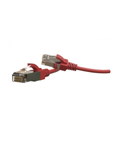 Патч-корд S/FTP Hyperline (PC-LPT-SFTP-RJ45-RJ45-C6-5M-LSZH-RD) в Симферополе Патчкорды (медные) Pintop.ru