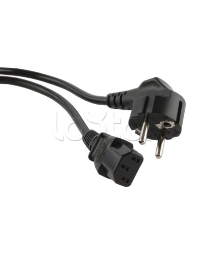 Кабель питания 10 м Hyperline PWC-IEC13-SHM-10-BK в Симферополе Патч-корды и пигтейлы Pintop.ru