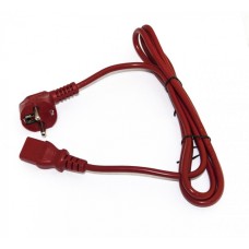 Кабель питания компьютера Hyperline PWC-IEC13-SHM-3.0-RD