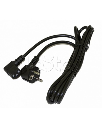 Кабель питания монитор-компьютер Hyperline PWC-IEC13A-SHM-3.0-BK в Симферополе Патч-корды и пигтейлы Pintop.ru