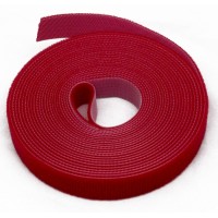 Лента липучка в рулоне, ширина 16 мм Hyperline WASNR-5x16-RD