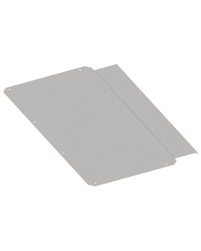 FORMAT Фланец основания встроенного отсека сплошной 400х800мм IEK (FO-00-FBCS-040-080) в Симферополе Аксессуары для стоек и шкафов Pintop.ru