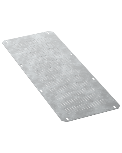 FORMAT Фланец основания вентилируемый в шкаф 400х800мм IEK (FO-00-FBV-040-080) в Симферополе Аксессуары для стоек и шкафов Pintop.ru