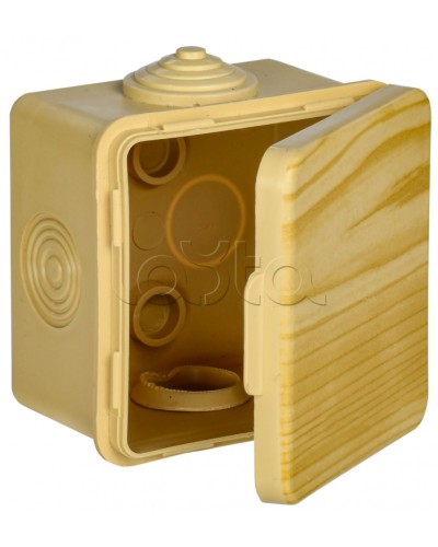 Коробка расп. КМ для о/п D=85х40мм IP54 4 вв. сосна IEK (UKO21-085-040-000-K34-54) в Симферополе Распределительные коробки Pintop.ru