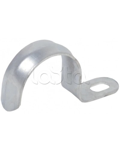 Скоба металл.однолапковая d48-50мм IEK (CMAT10-48-050) в Симферополе Держатели, клипсы, скобы Pintop.ru