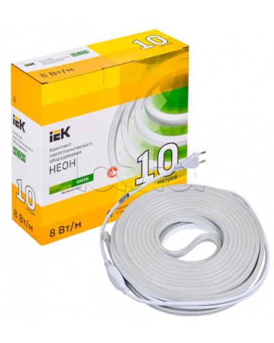 Комплект DIY (2835G120-8-IP65-220В 10м + др.) IEK (LSR5-G-120-65-2-10-S0) в Симферополе Источники света(Лампы) Pintop.ru