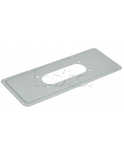 TITAN Фланец кабельный 245х120 с отверстием IEK (TI-00D-FL-245-120) в Симферополе Аксессуары для стоек и шкафов Pintop.ru