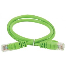 ITK Коммутационный шнур (патч-корд), кат.5Е UTP, 3м, зеленый (PC02-C5EU-3M)